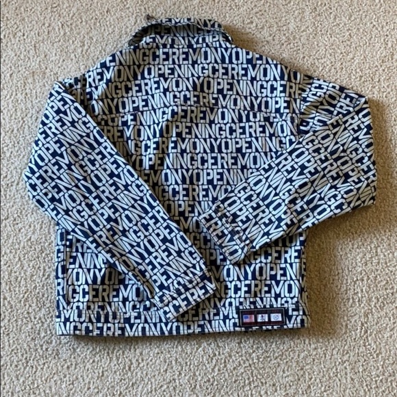 Opening Ceremony Stencil Jean Jacket - Picture 2 of 8
